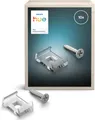 Produktbild: Philips Hue Halterungszubehör Flux Gradient LED-Streifen Zubehör, (Set, 10-tlg., 10x Philips Hue Flux Gradient Lightstrip - Halterungen zum Schrauben)
