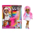 Produktbild: Rainbow High Air Brush & Create - 1 DIY Modepuppe mit Airbrush Market Kit, Abwaschbaren Regenbogen-Filzstiften Langen Haaren, Grauen Augen, Kreatives Spiel für Kinder von 4 bis 12+