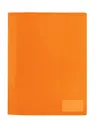 Produktbild: 19489 Schnellhefter A4 Transluzent Orange, 3 Stück, Sichthefter aus Kunststof...