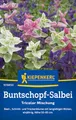 Produktbild: Kiepenkerl Buntschopf-Salbeisamen Tricolor Mischung 1016850 - Einjährige Blumensamen mit einer Wuchshöhe von 50 bis 60cm und einem Inhalt für 80 Pflanzen - Saatgut