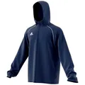 Produktbild: adidas Kinder Jacke Wasserdicht Core 18 Windbreaker, Dark Blue/White, 140 EU