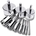 Produktbild: Diamantbohrer Lochsägen Set 10 Teile Fliesen Keramik Glas Steine 4 50mm