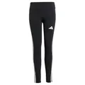 Produktbild: adidas Girl's Essentials 3 Stripes Leggings, Black/White, 14-15 Years