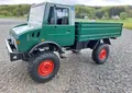 Produktbild: RC Auto Mercedes Benz Unimog Basic 4WD 1:12 RTR Grün Lizenz Produkt
