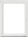 Produktbild: ARON Econ Kunststofffenster 1-flg. weiß 750x750 mm Links