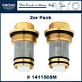 Produktbild: 2 Stück Set Grohe 1411600M Rückflussverhinderer Thermostat 1/2