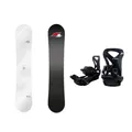 Produktbild: F2 Set Snowboard T-Ride Mirror Weiss 157cm + Sonic Pro Bindung L
