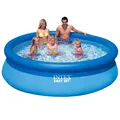 Produktbild: INTEX Quick Up Swimming Pool 366x76cm Schwimmbecken Planschbecken Blau