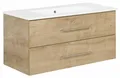 Produktbild: Fackelmann B.PERFEKT Badmöbel Set 2-tlg Braun 103 cm breit Möbel Made in Germany