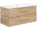 Produktbild: Badmöbelset FACKELMANN B.perfekt 100 cm mit Waschtisch Asteiche