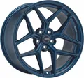 Produktbild: 4x Sparco FF3 matt blue 9.5x19 ET20 - LK5/112 ML66.56 Felge Alu