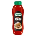 Produktbild: Develey Paprika Relish Sauce mit feinen Gemüsestückchen 875ml