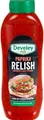 Produktbild: Develey Paprika Relish Peperoni,Sauce mit Gemüsestücken,Squeeze 875ml