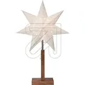 Produktbild: Standleuchte Stern beige/Akazie 232-33