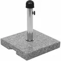 Produktbild: MCW Sonnenschirmständer, Grau, Stein, 38x38 cm, Sonnen- & Sichtschutz, Sonnenschirmständer