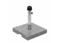 Produktbild: Sonnenschirmständer MCW-F92, Schirmständer Schirmhalter, Granit ~ 23kg eckig grau