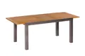 Produktbild: Merxx Gartentisch Santorin 150 (200) x 90 cm, ausziehbar - Aluminium/Akazie