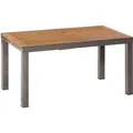 Produktbild: Merxx Gartentisch Santorin Rechteckig ausziehbar Braun 200 cm x 90 cm