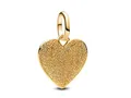 Produktbild: Pandora ME 763824C00 - strukturierter Herz Anhänger - Gelbgold Vergoldung