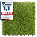Produktbild: FLOORDIREKT Terrassenfliese - Gras-Design - 30 x 30 cm - 11er Set
