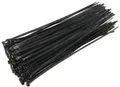 Produktbild: ChiliTec Kabelbinder 300mm x 4,8mm, schwarz 100er Pack, hohe Zugkraft, UV fest