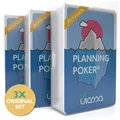 Produktbild: Agile Planning Poker Karten für 12 Personen 3 Sets - Scrum Poker Kartenset zu...