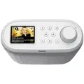 Produktbild: Hama Digitalradio DIR400 DAB+/Internetradio/Bluetooth RX/App Wecker Weiß