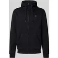 Produktbild: G-Star Raw Sweatjacke mit Stehkragen Modell 'Premium core' in Black, Größe M