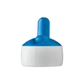 Produktbild: Mepal Campus Verschlussdeckel Flip-Up, Ersatzdeckel für Thermoflasche Wasserflasche und Trinkflasche, Ersatzteil inklusive Dichtungsring & Ersatz-Trinkhalm, PP/Silikon, Blau