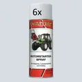 Produktbild: 6 x 400ml Starthilfespray Start Hilfe für alle Motoren Kim Tec Motorstarter