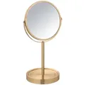 Produktbild: Wenko Schminkspiegel Alata, Gold, Metall, Glas, 18.5x35x15 cm, Spiegel, Schminkspiegel