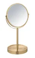 Produktbild: WENKO Kosmetik Standspiegel Alata 3-Fach Vergrößerung Gold Freistehend Dekorativ