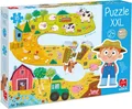 Produktbild: Goula 53176 Bauernhof Puzzle XXL 18 Teile