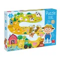 Produktbild: Goula Puzzle Goula 53176 Bauernhof Puzzle XXL 18 Teile, 18 Puzzleteile, Made in Europe