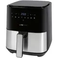 Produktbild: Clatronic HEIßLUFTFRITTEUSE, Schwarz, Edelstahl, Metall, Kunststoff, 5 L, 25x30.3x32.7 cm, CE, Heißlufttechnologie, Programm wählbar, Überhitzungsschutz, Display, stufenlos regelbares Thermostat, Touchscreen, Küchengeräte, Heißluftfritteusen