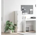 Produktbild: vidaXL Highboard, Highboard Weiß 31,5 x 32 x 122,5 cm