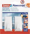 Produktbild: Tesa Powerstrips Haken L rechteckig weiß