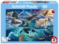 Produktbild: 4001504564841 Puzzle 150 Arktyczne zwierzęta 112715 Schmidt Spiele Puzzle
