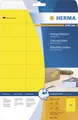 Produktbild: Herma 4466 gelb Universal-Etiketten 7.0x3.7 cm (20 Blatt (480 Etiketten))