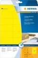 Produktbild: Herma Etiketten A4 gelb 70x37 mm Papier matt 480 St.
