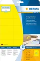 Produktbild: HERMA Etiketten A4 gelb 70x37 mm Papier matt 480 Stück