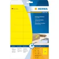 Produktbild: HERMA Etiketten, gelb, 70 x 37mm, 480 Stück