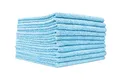 Produktbild: The Rag Company(10 Pack Edgeless 300 16 x 16 Mikrofasertuch, Frottee, Blau)