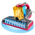 Produktbild: CLEANmaxx 3-in-1 Milbensauger mit 55°C Heißluft, UV-C-Licht & 15 kPa Saugkraft | Matratzensauger entfernt 99,9% Milben | HEPA-Filter für Allergiker & Ultraschall, ideal für Matratzen & Polster