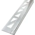 Produktbild: Dalsys Fliesenschiene Aluminium 2,5m x 8mm Eckprofil Silber Matt