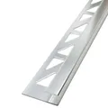 Produktbild: 250cm Fliesenschiene Alu (eloxiert) 8mm Eckprofil Quadratprofil Kantenprofil
