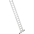 Produktbild: Euroline Premium 30174 Alu Stufenanlegeleiter mit integriertem Anlegegummi 16 Stufen