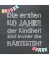 Produktbild: Die ersten 40 Jahre der Kindheit sind immer die härtesten: Gästebuch und Erinn