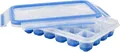 Produktbild: Emsa 514549 CLIP & CLOSE Eiswürfelbox Frischedeckel Flexibel 24 Eiswürfel Blau