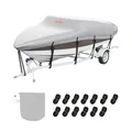 Produktbild: VEVOR Bootspersenning Abdeckplane Bootsplane Wasserfest 518-579cm Bootsabdeckung